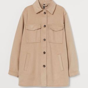 H&M Oversized Shirt Jacket